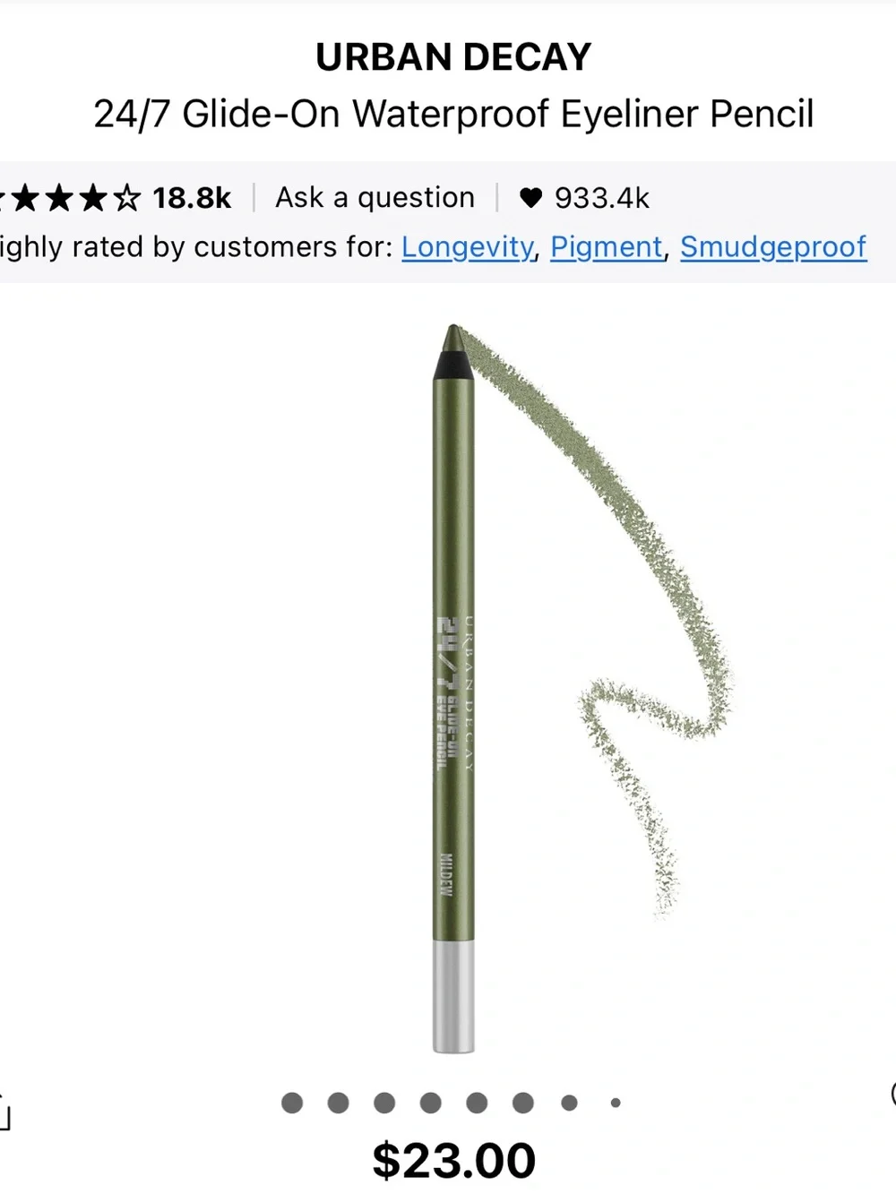 Urban Decay 24/7 Glide-On Eye Pencil